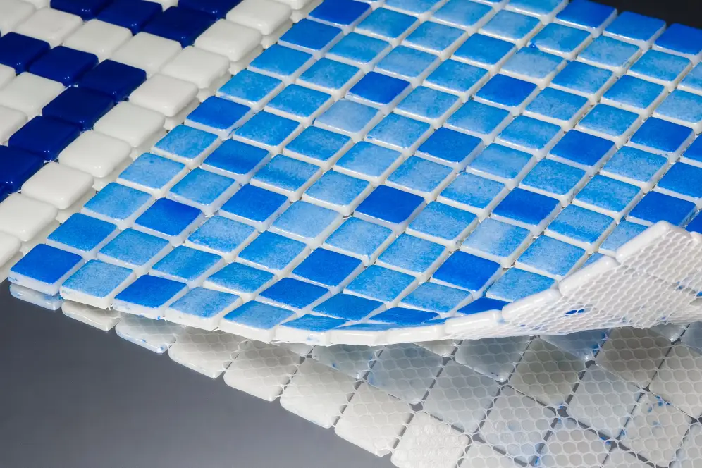 Beautiful pool plaster finish